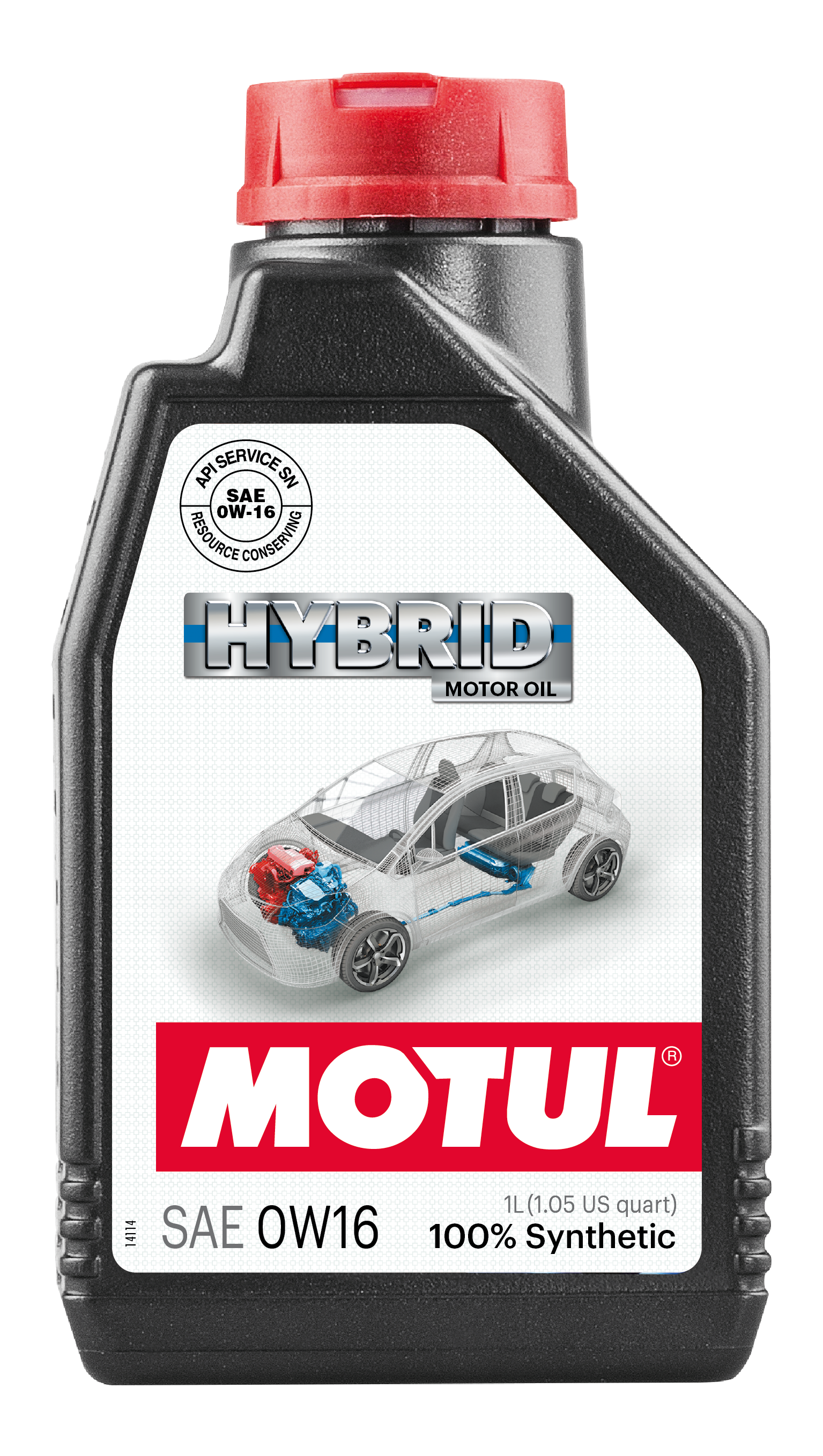 MOTUL HYBRID 0W16 - 1L - Synthetic Engine Oil